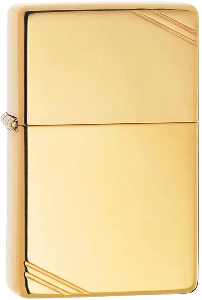 Запальничка Zippo 270 - Vintage High Polish Brass