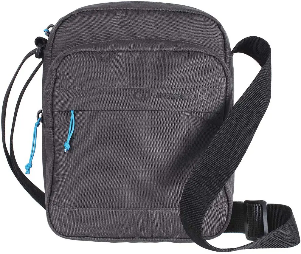Сумка для документів Lifeventure Recycled RFID Shoulder Bag Grey