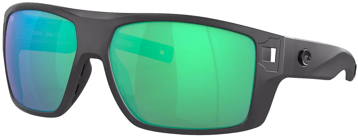 Очки Costa Del Mar Diego 98 Matte Gray Green Mirror 580G
