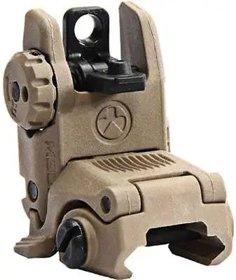 Целик складной Magpul MBUS Weaver/Picatinny FDE