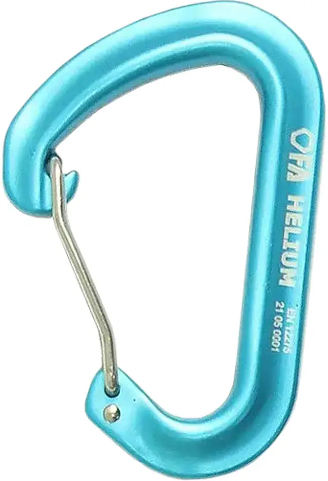 Карабин First Ascent Helium Light blue