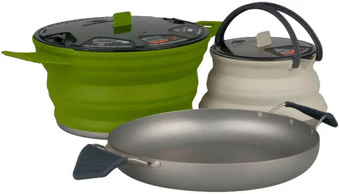 Набір посуду Sea To Summit X-Set 32 (каструля + чайник + сковорода)