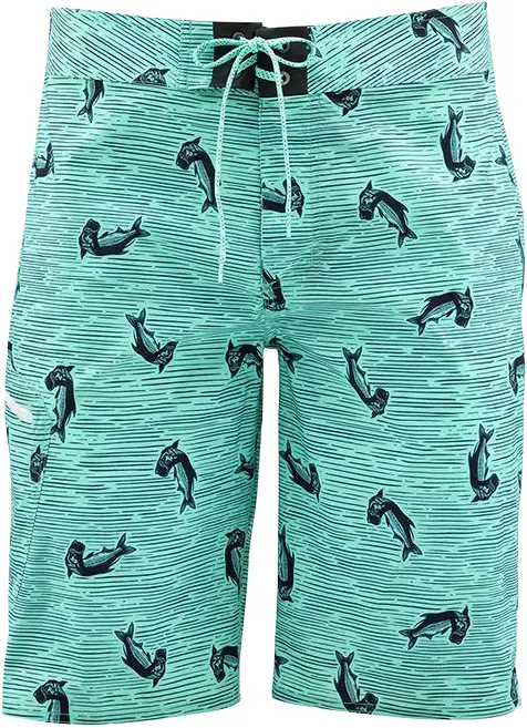 Шорты Simms Tumunu Board Short - Print 32 Tarpon Time Aruba