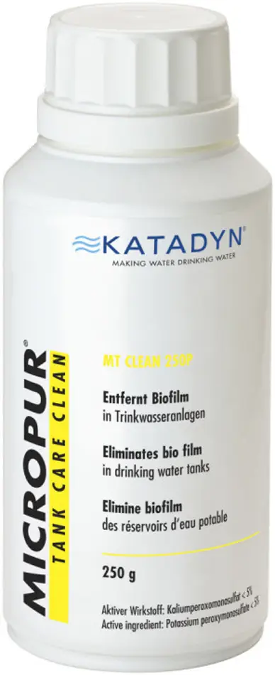 Средство для очистки резервуаров с водой Katadyn Micropur Tank Care Line MT Clean 250P 250г