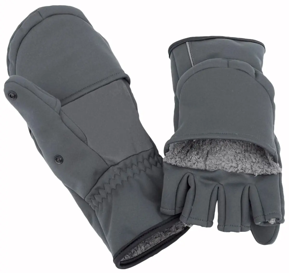 Перчатки Simms Guide Windbloc Foldover XL Raven