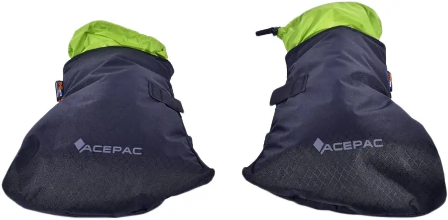 Рукавиці на кермо велосипеда Acepac Poggies Black