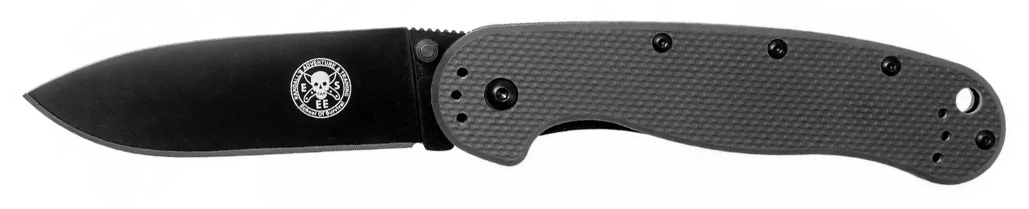 Нож Esee Knives Avispa Black Blade AUS-8 G10 Gray