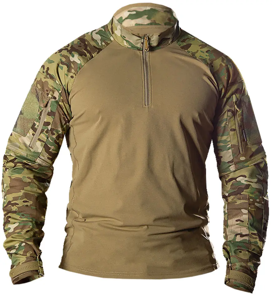 Лонгслів Camotec Raid Twill/Sorona L Camo/Tan