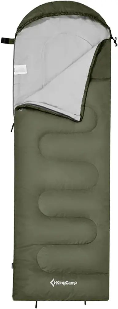 Спальний мішок KingCamp Oasis 250 Comf +12°C / Lim +7°C / Extr -3°C Olive