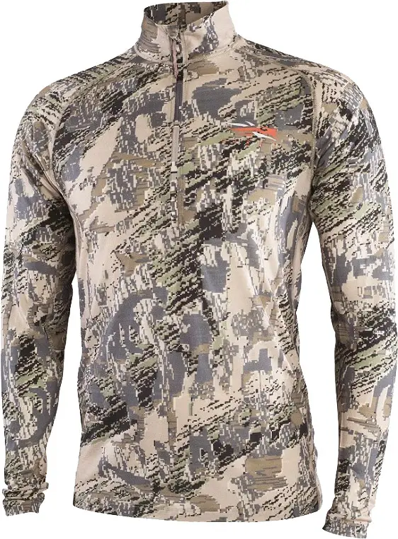 Термосвитер Sitka Gear Gear Merino Core Lightweight Half-Zip L Optifade Open Country