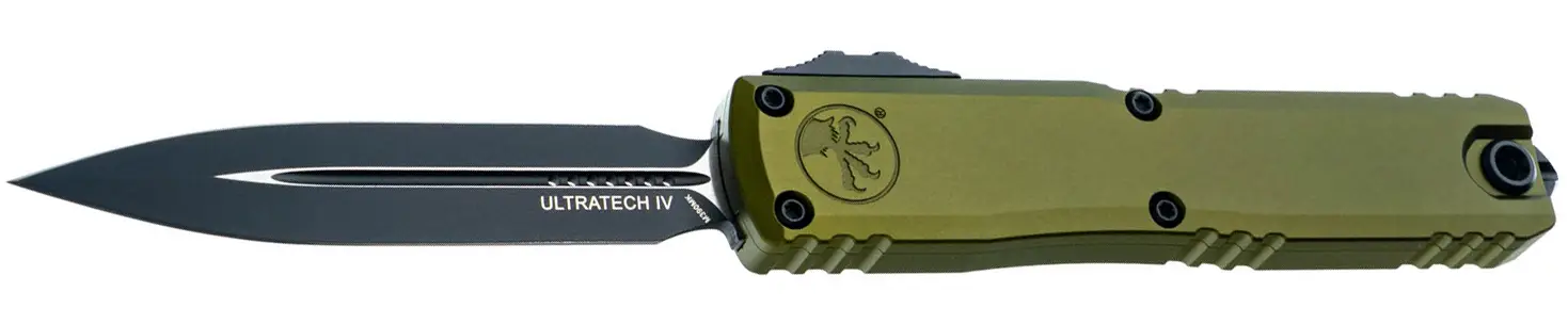 Ніж Microtech Ultratech GEN IV Double Edge Black Blade OD Green