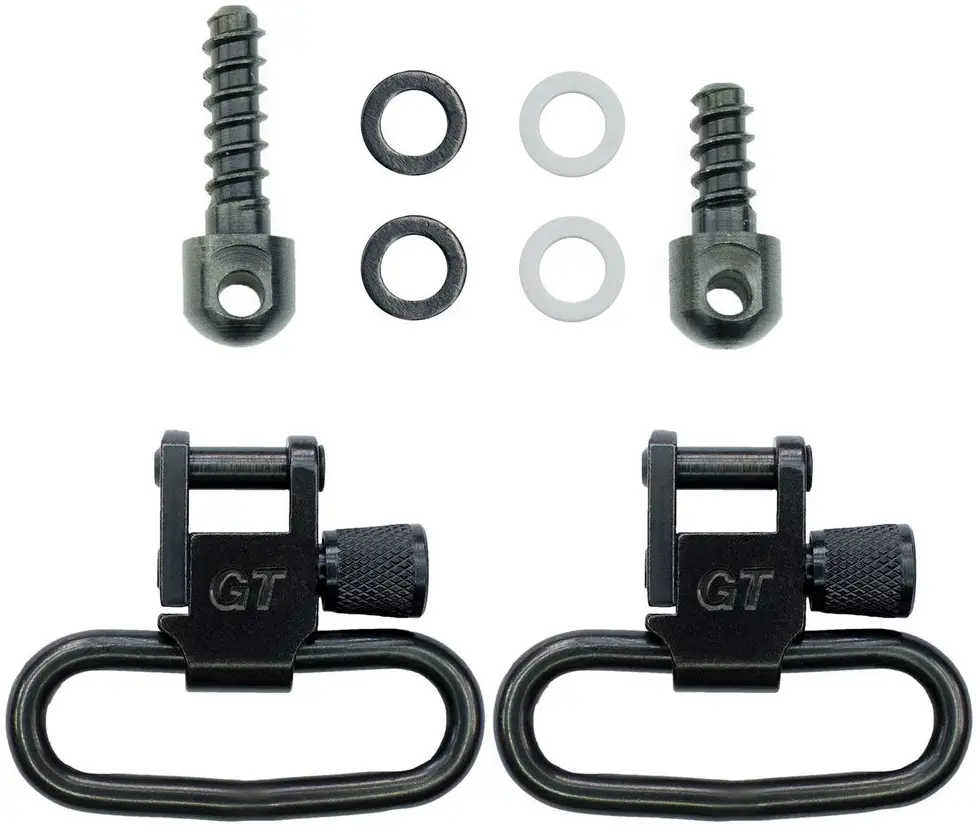 Набір антабок GrovTec 3.1 см з монтажними гвинтами для дерева