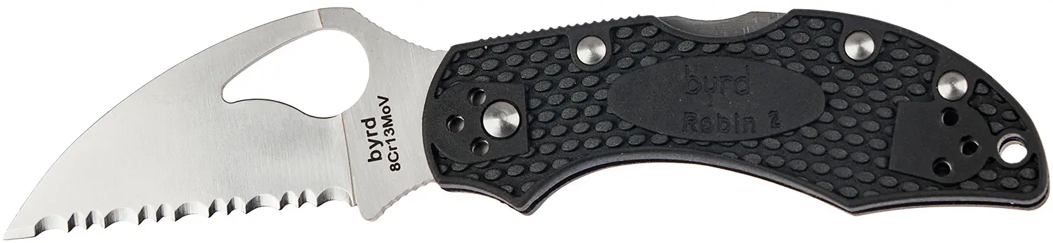 Ніж Spyderco Byrd Robin 2 Wharncliffe Serrated