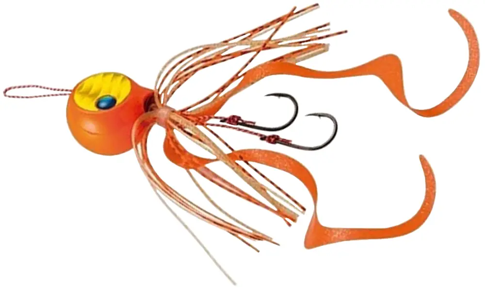 Оснащення морське Shimano Tiger Baku Baku 120.0g Curly Orange