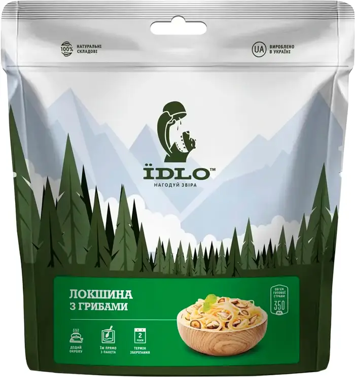 Макарони ЇDLO з грибами 90 г