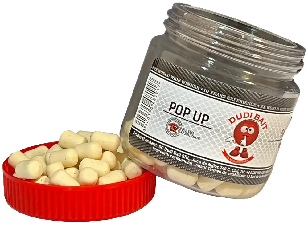 Бойлы Dudi Baits Pop Up Dumbell Garlic 8mm