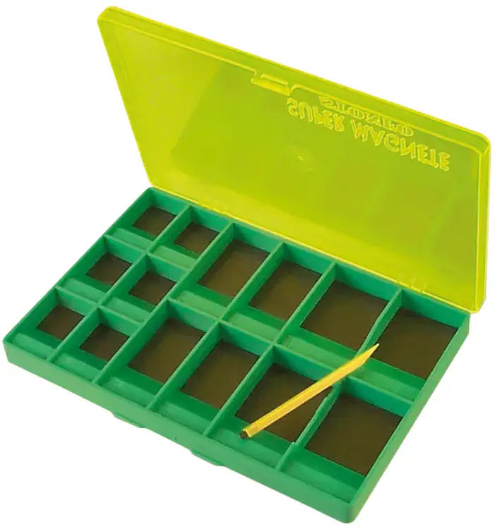 Коробка магнітна Stonfo 248S Super Magnetic Box 14 осередків