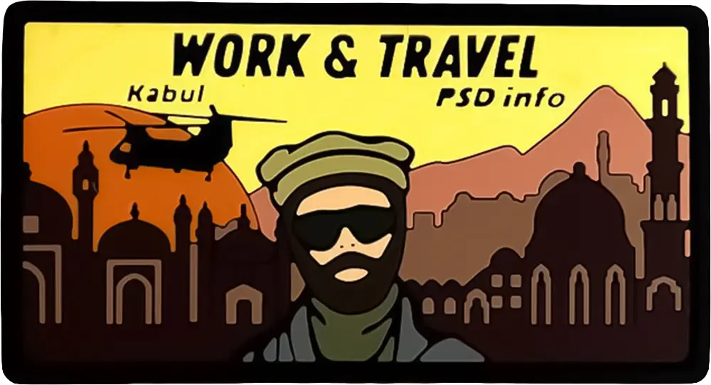 Патч PSD «Work&Travel Kabul»