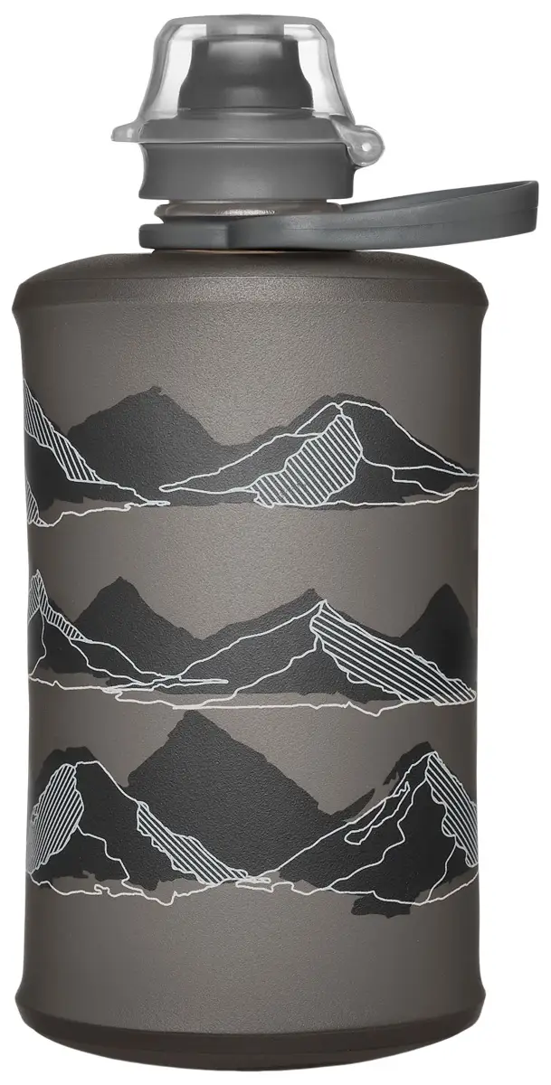 Пляшка HydraPak Stow Mountains 350ml Mammoth Grey