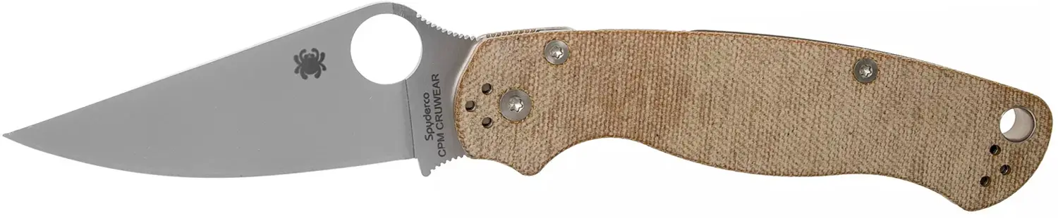 Ніж Spyderco Para Military 2 Brown Micarta CPM Cru-Wear
