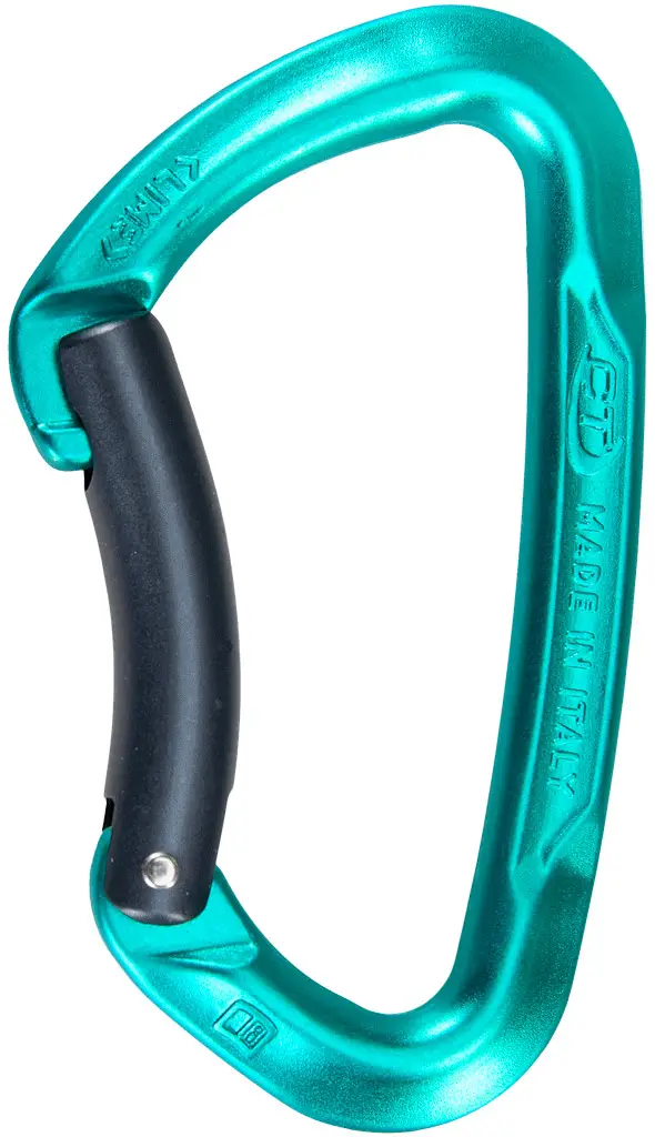 Карабін Climbing Technology Lime Bent Green/Grey