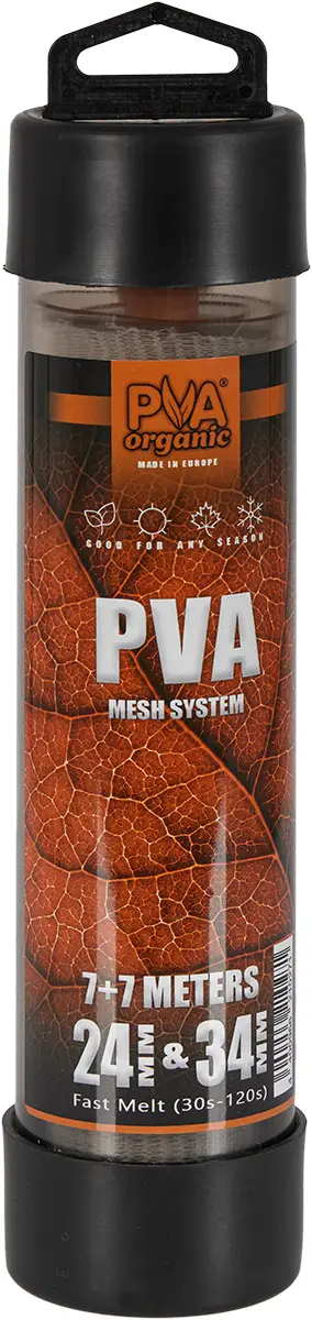 ПВА-система Katran PVA mesh system + wooden plunger 24+34mm 7+7m