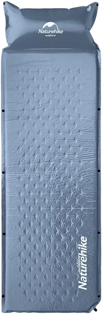 Килимок самонадувний Naturehike NH15Q002-D 185х60х2.5cm Blue