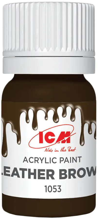 Краска ICM Holding Acrylic Paint 12 мл Leather Brown