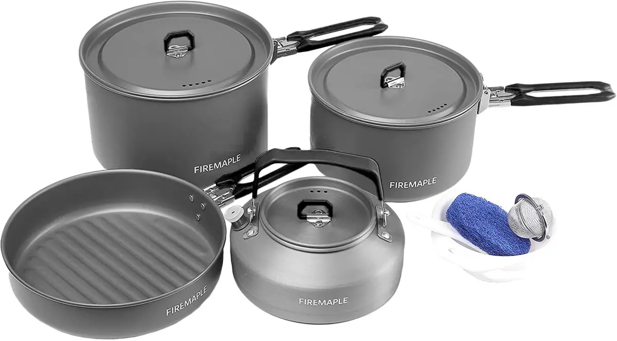 Набір посуду Fire-Maple FM Feast 4 Black