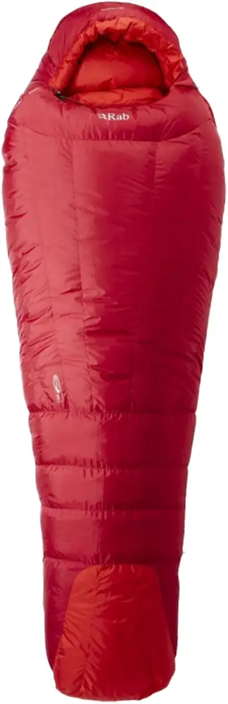 Спальний мішок Rab Expedition 1200 Regular Left Zip Summit Red