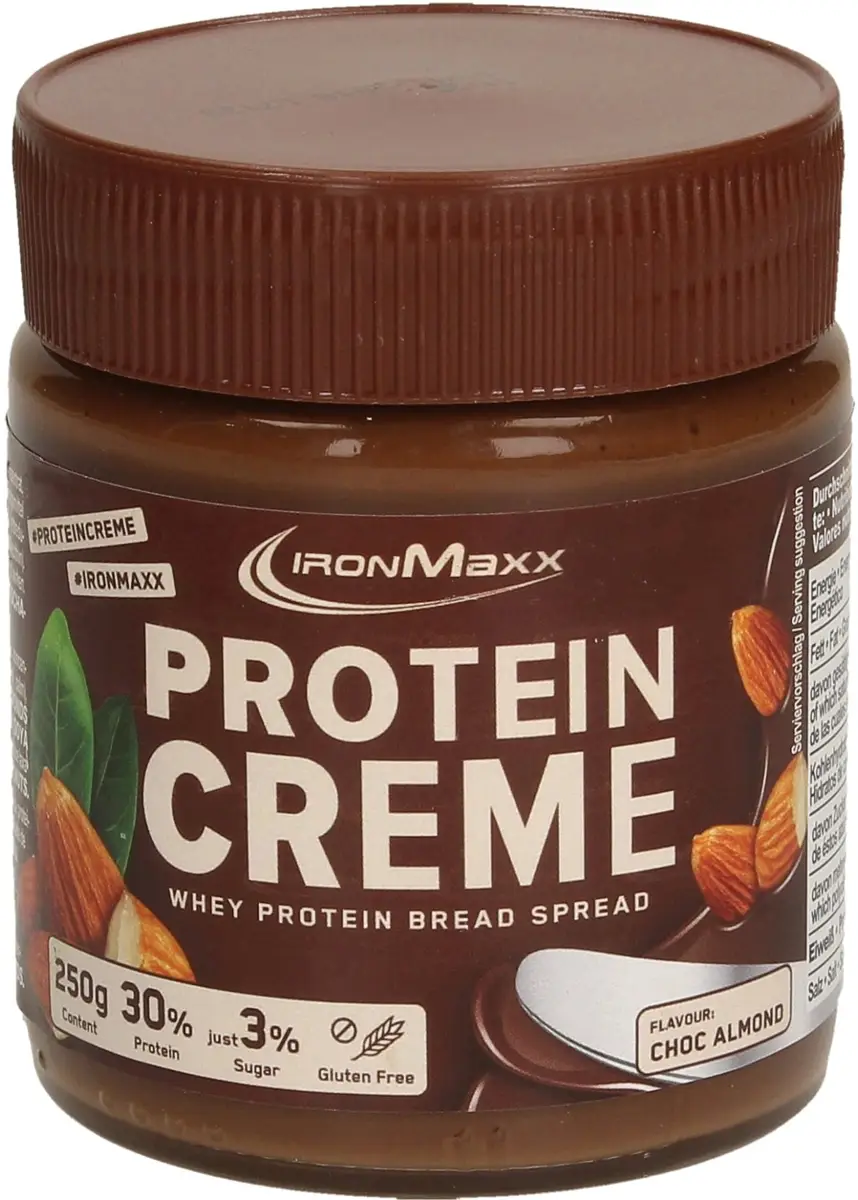 Живлення енергетичне IronMaxx Protein Creme 250g Шоколад - мигдаль