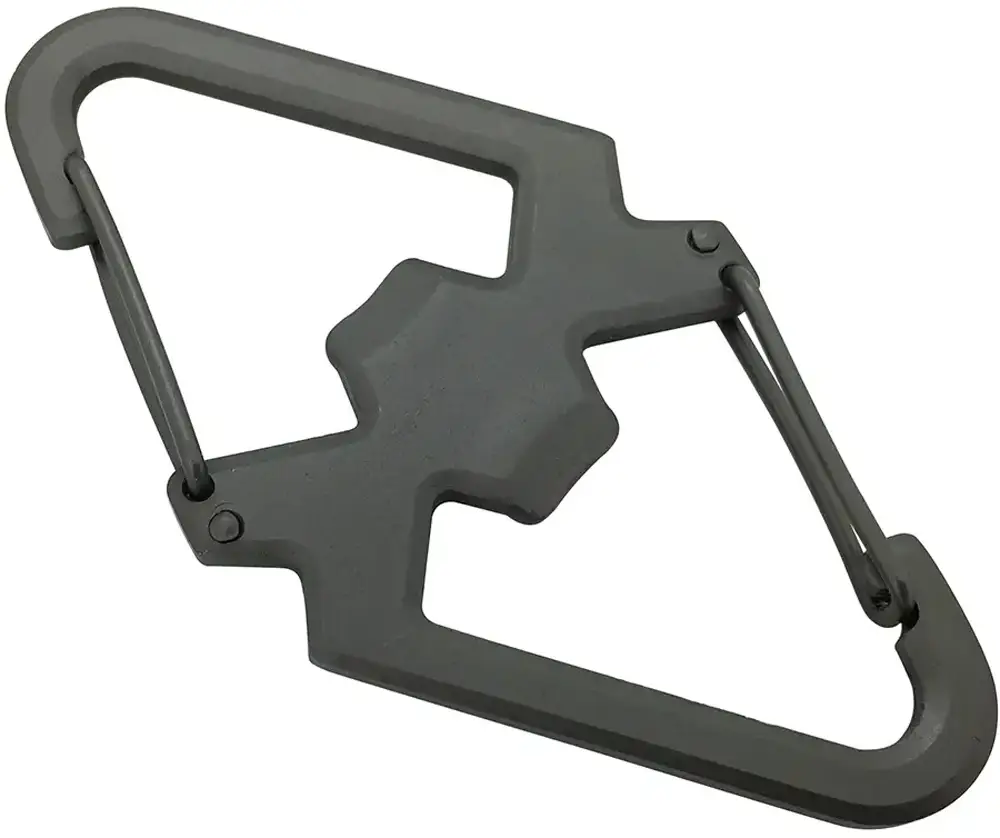 Брелок Munkees SS Carabiner Відкривачка Grey