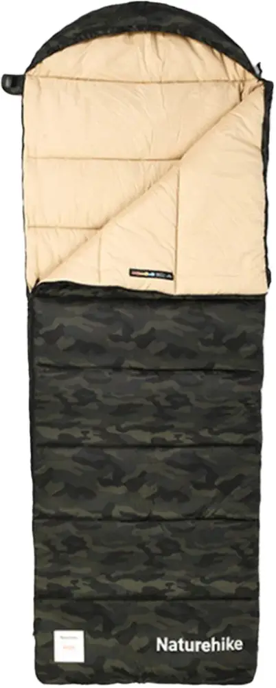 Спальний мішок Naturehike з капюшоном M320 CNK2350WS023 Right Camo