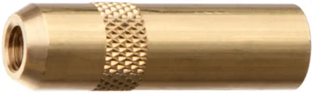 Адаптер Dewey для шомпола кал .30. 12/28 F - 5/16x27 F. Латунь