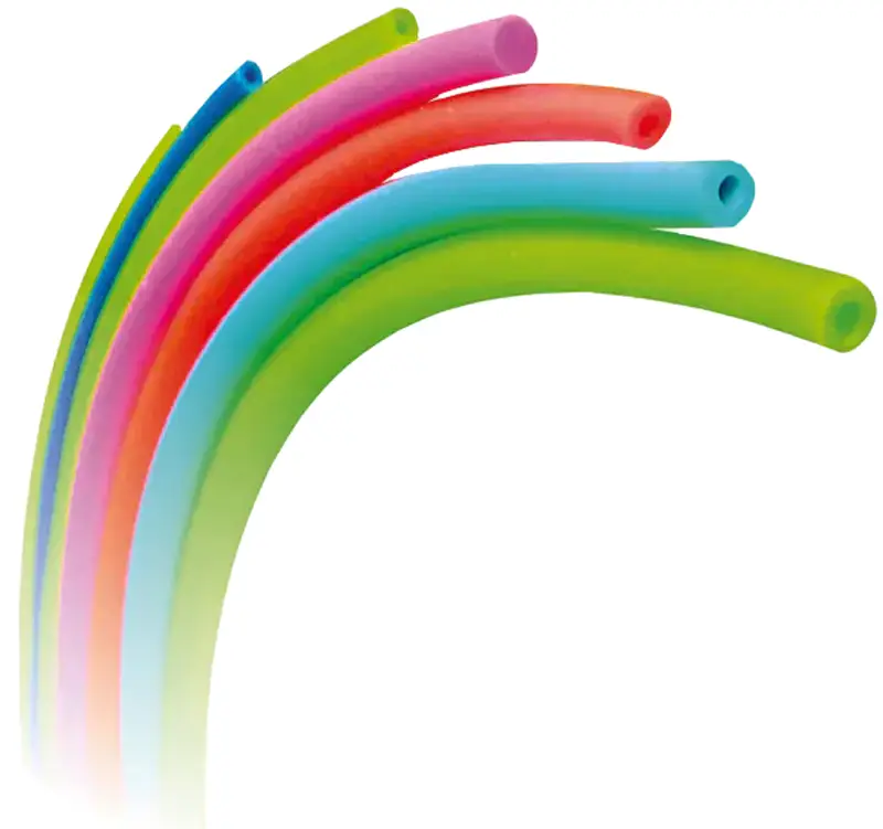 Гумка для рогатки Stonfo 290-7 Azure Hollow Elastic (блакитна) зовнішніх. Ø 6мм внут. Ø 3мм