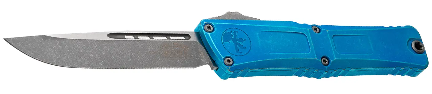 Ніж Microtech Combat Troodon GEN III S/E Apocalyptic Standard Marbled Blue