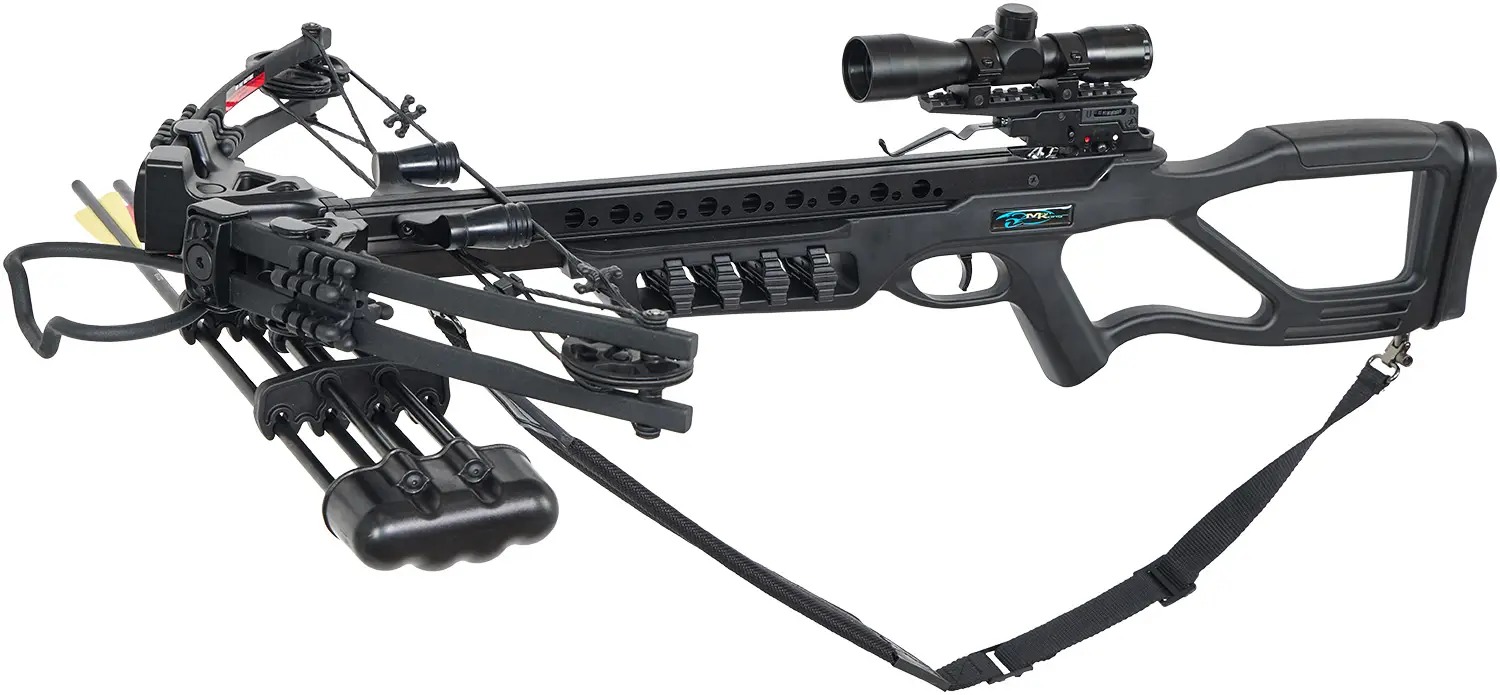 Блочний арбалет Man Kung XB86 Fighter KIT. Чорний