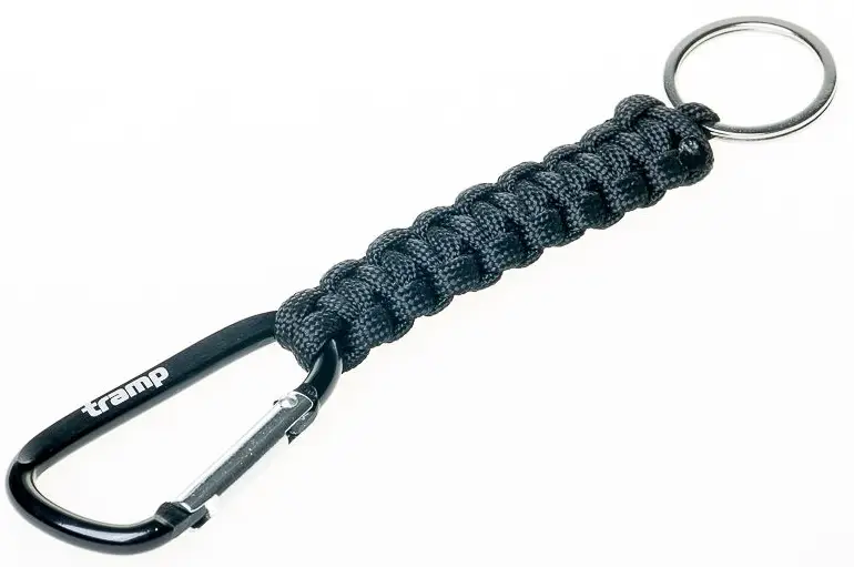 Брелок Tramp TRA-234 з паракорду для ключів Black
