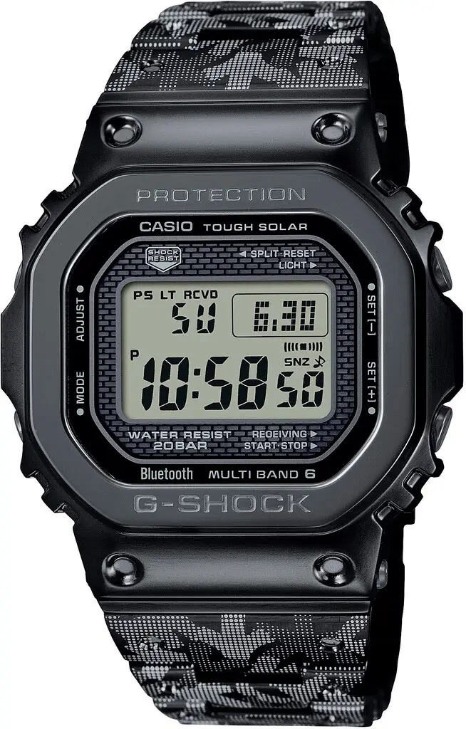 Годинник Casio Shock The Origin 40th Anniversary × ERIC HAZE Collaboration Model GMW-B5000EH-1ER. Чорний