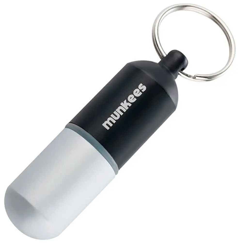 Брелок Munkees Waterproof Capsule Larg Black