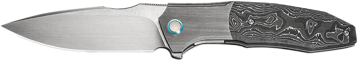 Ніж WE Knife Archeozoic Titanium Gray Aluminum Foil CF