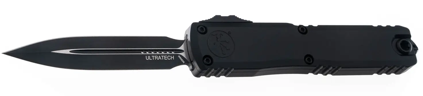 Ніж Microtech Ultratech GEN III ZBP Double Edge BB Standard Tactical Black