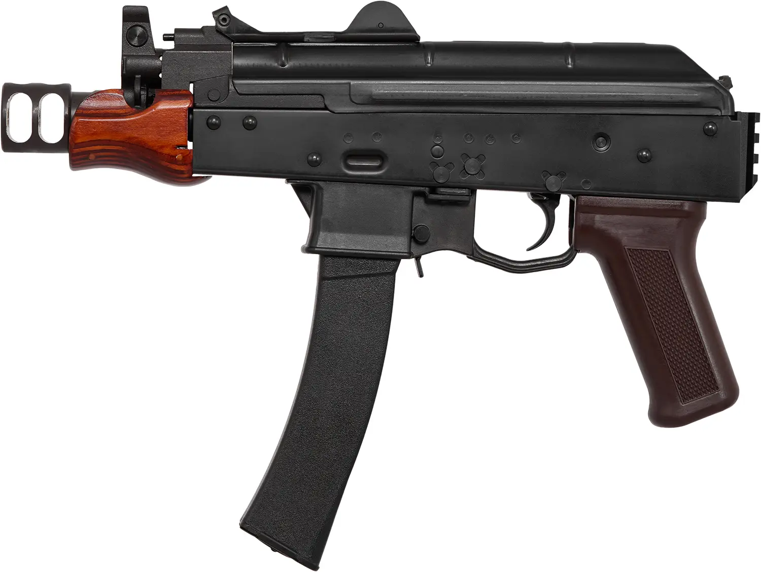Пистолет-пулемет страйкбольный LCT AK-MOE 6 мм