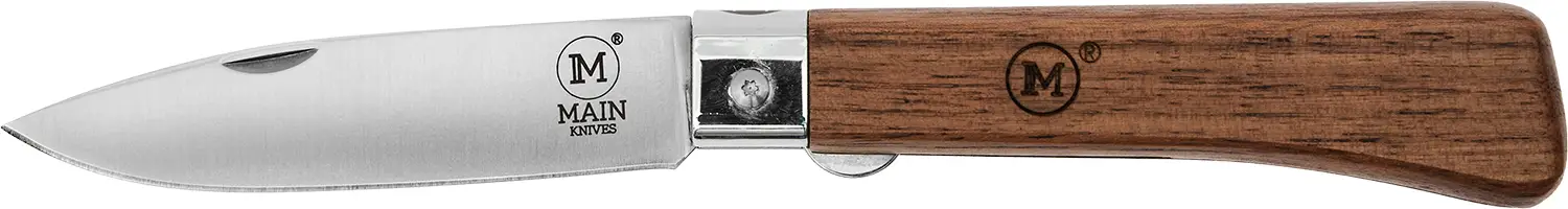Ніж Main Knives "Workers line" Drop Point Walnut Wood Brown