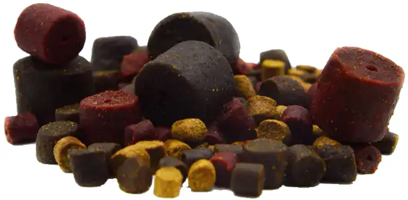 Пеллетс Bounty Mix - теплая вода (20+) 2-20mm 0.8kg