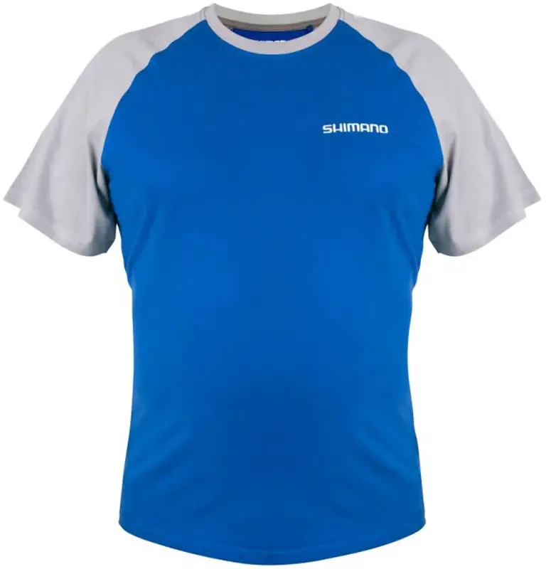 Футболка Shimano Short Sleeve T-Shirt M Blue