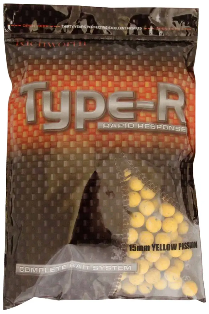 Бойли Richworth Yellow Passion 15mm 1kg