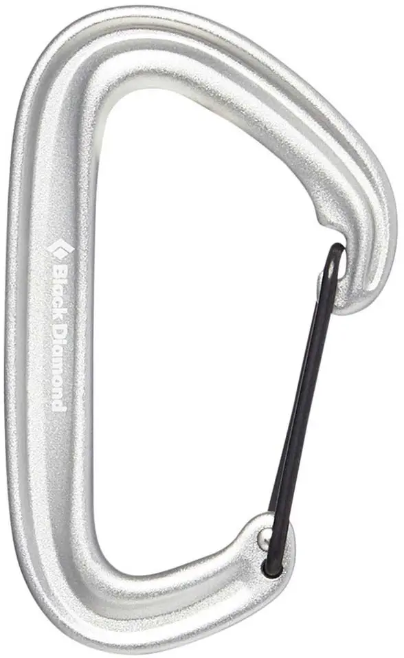 Карабин Black Diamond LiteWire Light Grey