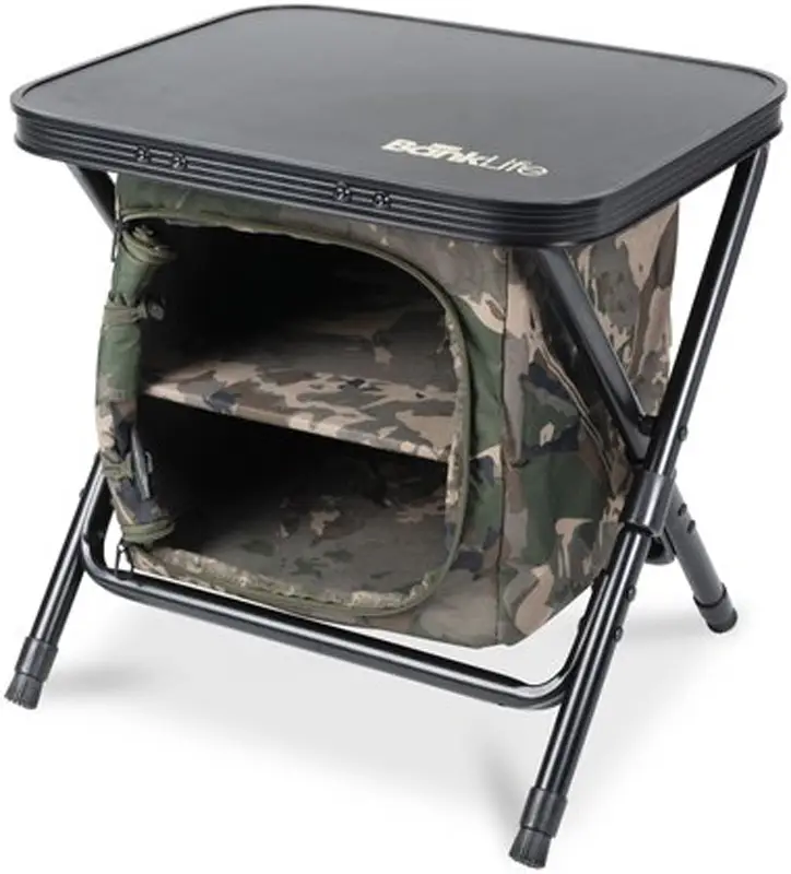 Стіл розкладаний Nash Bank Life Bedside Station Camo Small 40x34cm