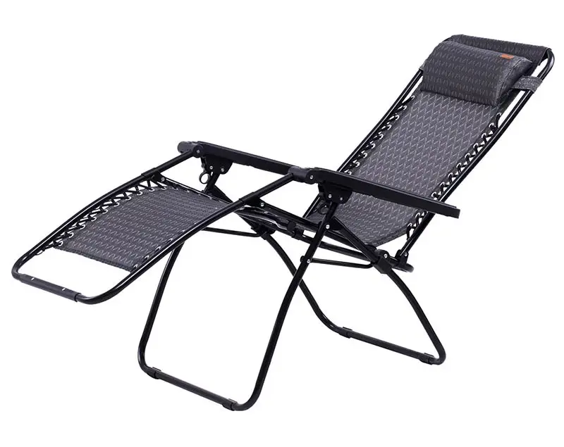 Шезлонг KingCamp Deck Chair Black